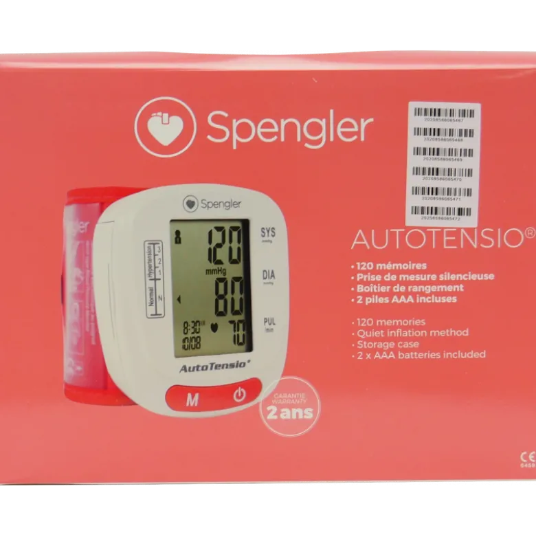 Tensiomètre électronique de poignet Spengler AutoTensio