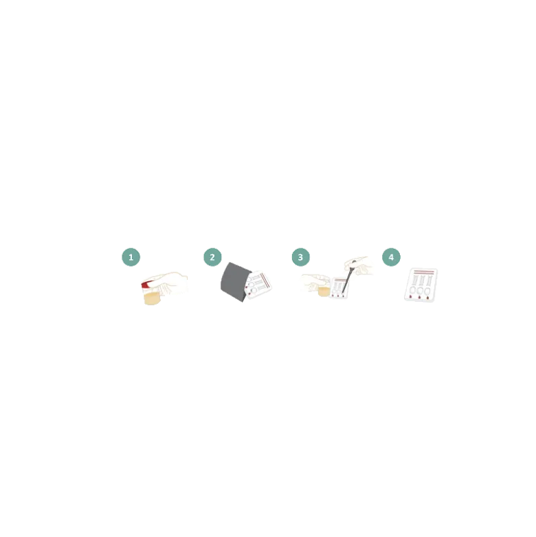 Test urinaire Drugdiag 11 pour dépistage des drogues