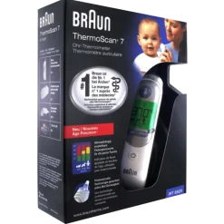 Thermomètre auriculaire infrarouge Braun Thermoscan 7 IRT6520