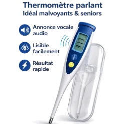 Thermomètre digital parlant