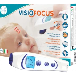 Thermomètre frontal infrarouge sans contact Visiofocus