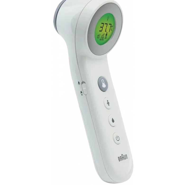 Thermomètre infrarouge contact/sans contact Braun BNT400
