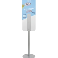 Totem polyvalent pour distributeur électronique de gel Anios