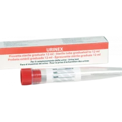 Tube éprouvette stérile pour test urinaire (boite de 100)