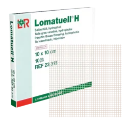 Tulle gras vaseliné stérile Lohmann & Rauscher Lomatuell H (boîte de 10)