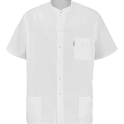 Tunique médicale blanche homme avec col officier Lafont Florent (blanc)