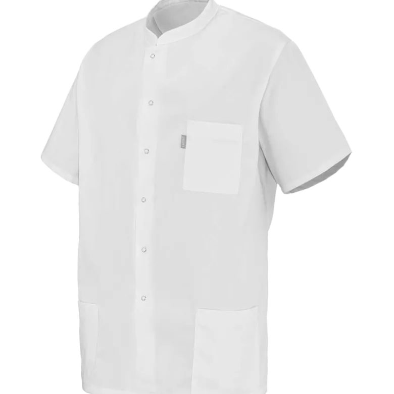 Tunique médicale blanche homme avec col officier Lafont Florent (blanc)