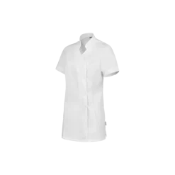 Tunique médicale femme en lyocell avec col officier Lafont Ayako (blanc)