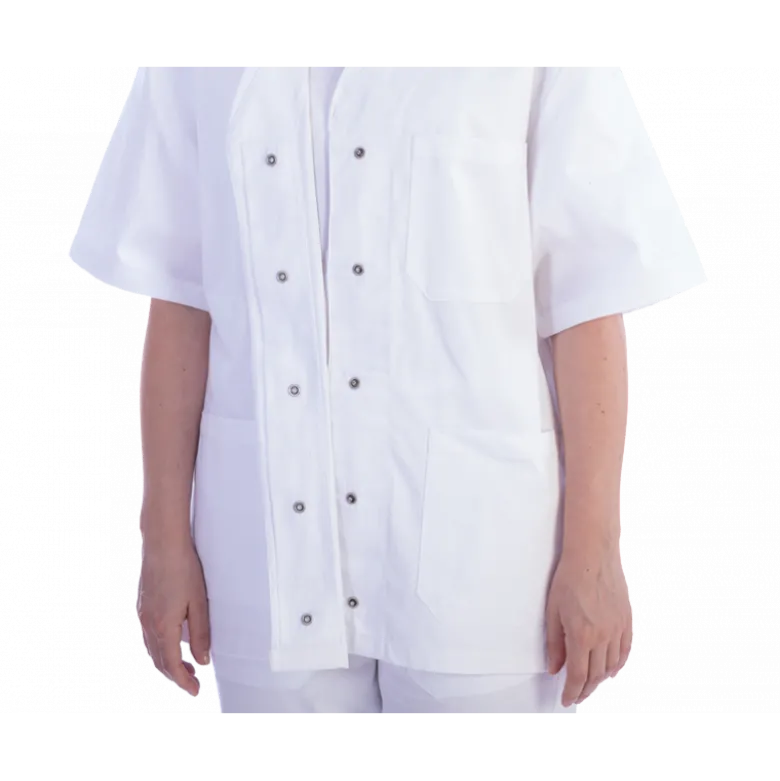 Veste femme en coton/polyester Gima (blanc)
