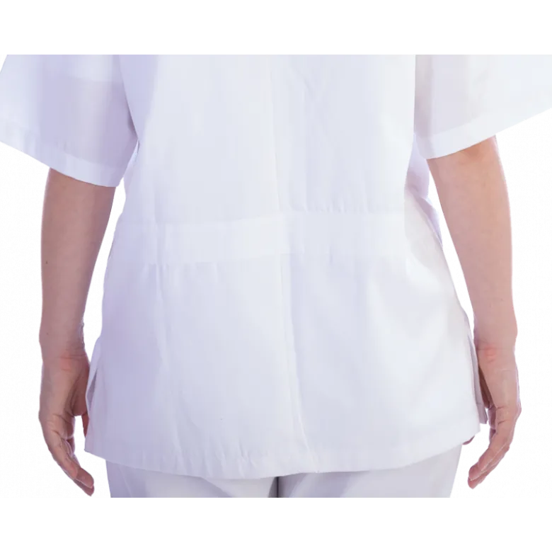 Veste femme en coton/polyester Gima (blanc)