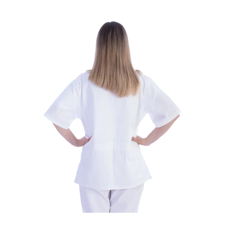 Veste femme en coton/polyester Gima (blanc)