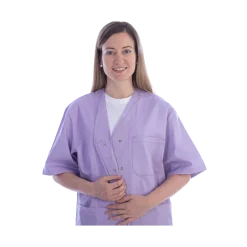 Veste femme en coton/polyester Gima (violet)