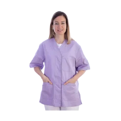 Veste femme en coton/polyester Gima (violet)