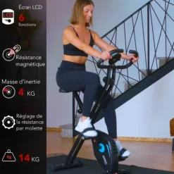 Vélo d'appartement pliable CARE STRIALE SV-317